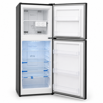 Geepas GRF3207SSXXN Top Mount Refrigerator | 320L Gross, Total No Frost, Inox - used 6 months