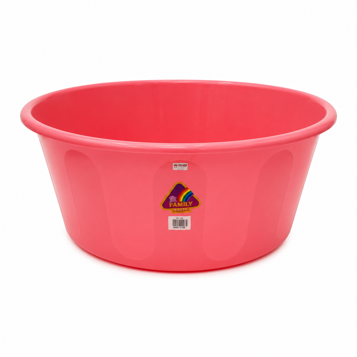 Family Plastic Multipurpose Basin | Pink, Versatile Washbasin