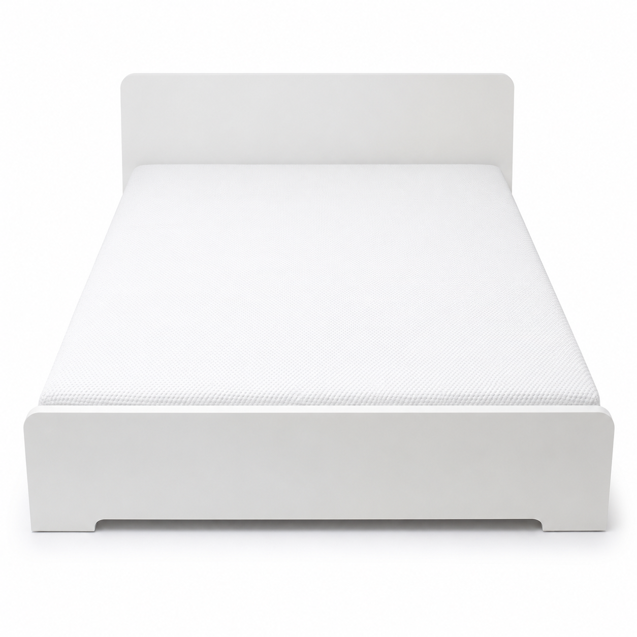 IKEA VIHALS Queen Bed Frame with Trundle & Mattress | White/Luröy, 160x200 cm - used 5 months
