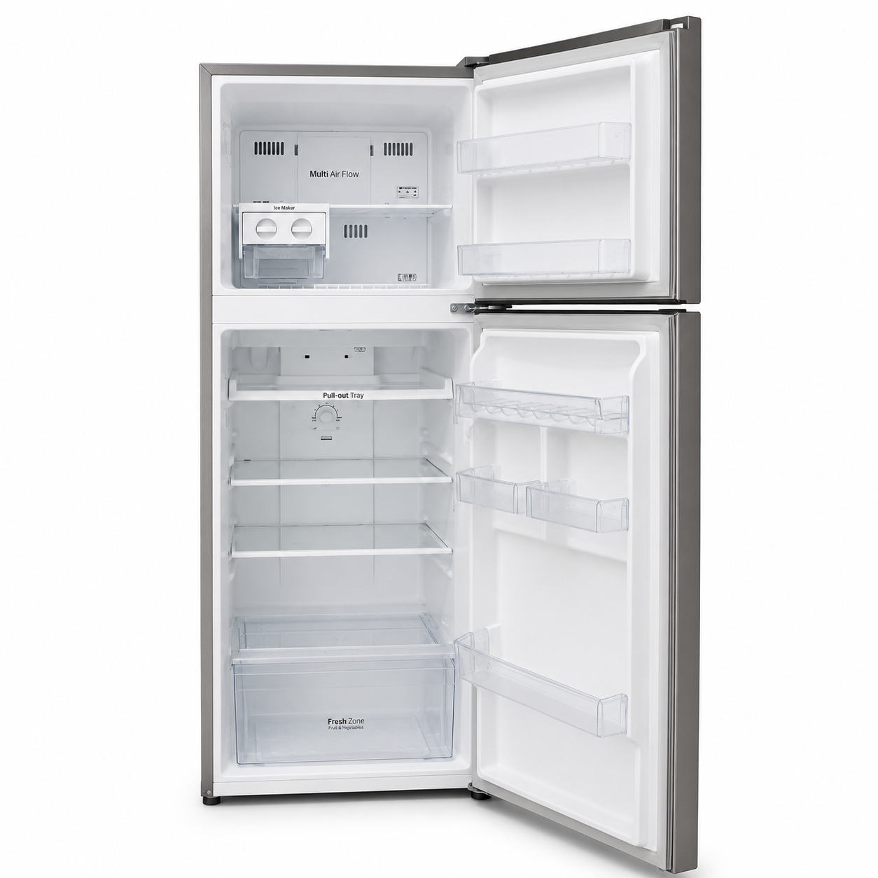 LG GN-B402SQCB Top Mount Refrigerator | 333L Gross, Smart Inverter, Dark Graphite Silver - used 8 months