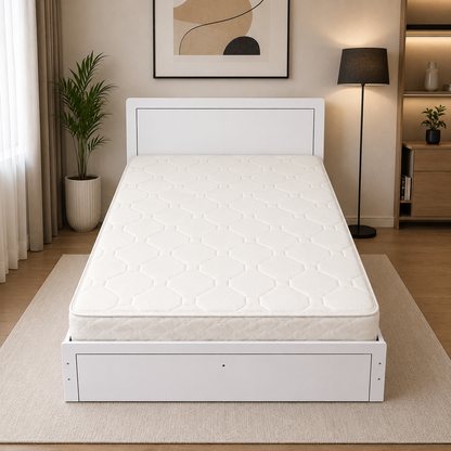 Home Box Movo Oasis Single Bed Set with Mattress | 90x200 cm - used 8 months