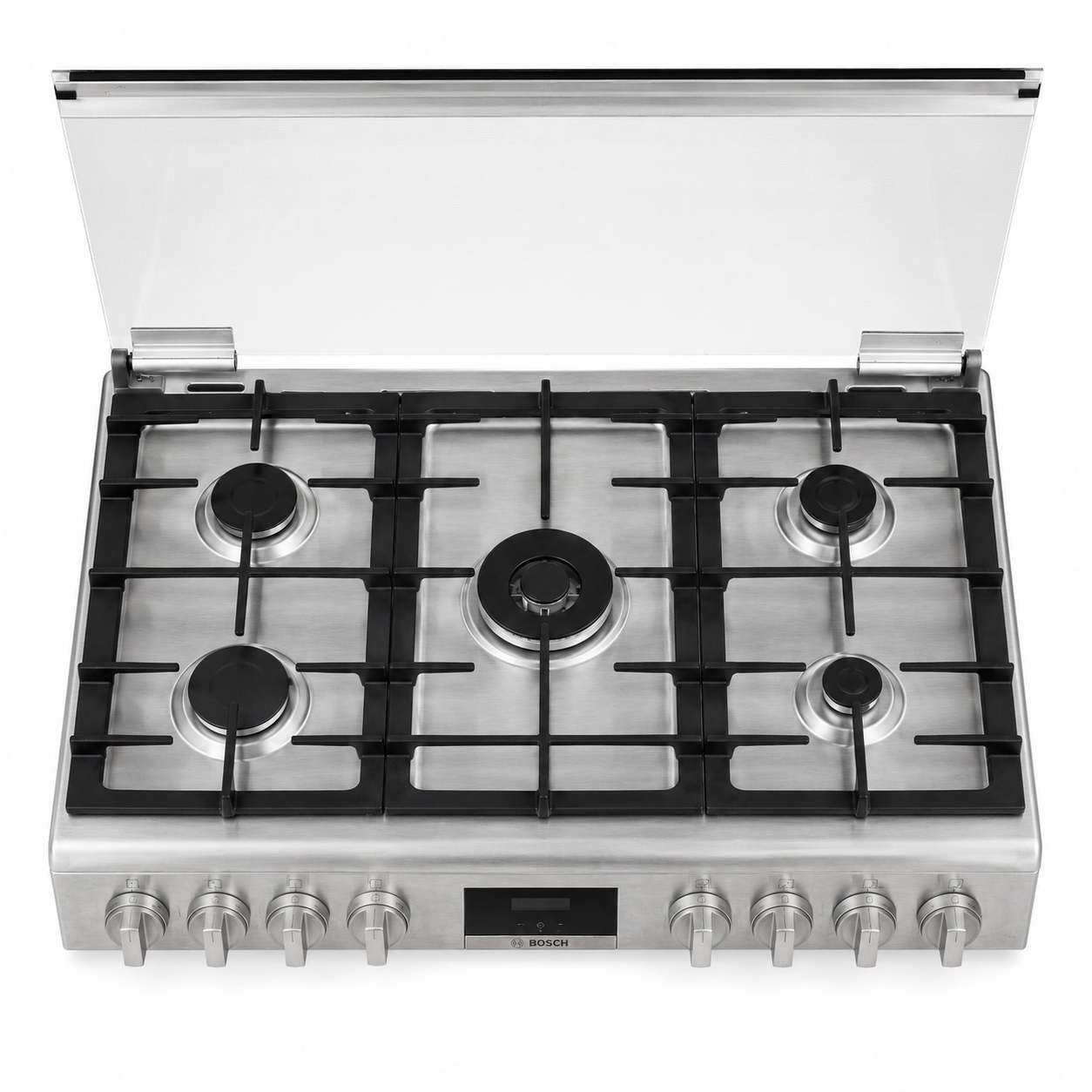 Bosch Series 6 Freestanding Gas Cooker | HGP3ISW50M, 5 Burners, 125L Oven