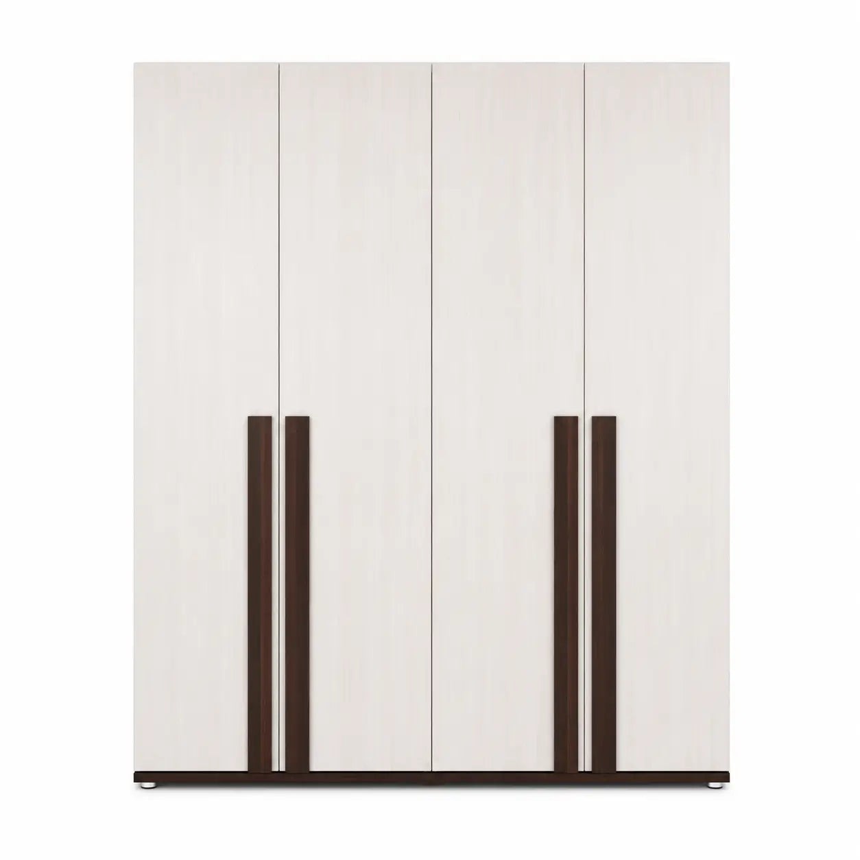 Danube Home Maybell King Bedroom Set with Wardrobe | White Maple/Walnut, 180x200 cm - used 8 months