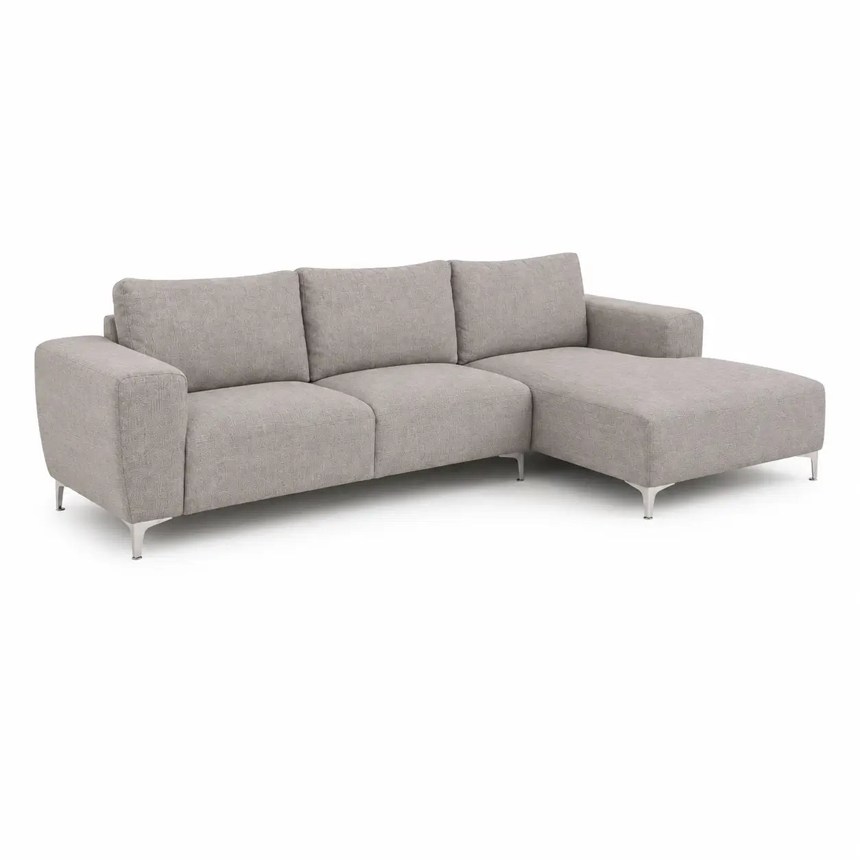 Home Center Verona 3-Seater Fabric Right Corner Sofa - used 7 months