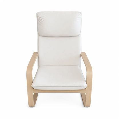 IKEA POÄNG Low-Back Armchair | Natural/Beige, Katorp Cushion - used 3 months