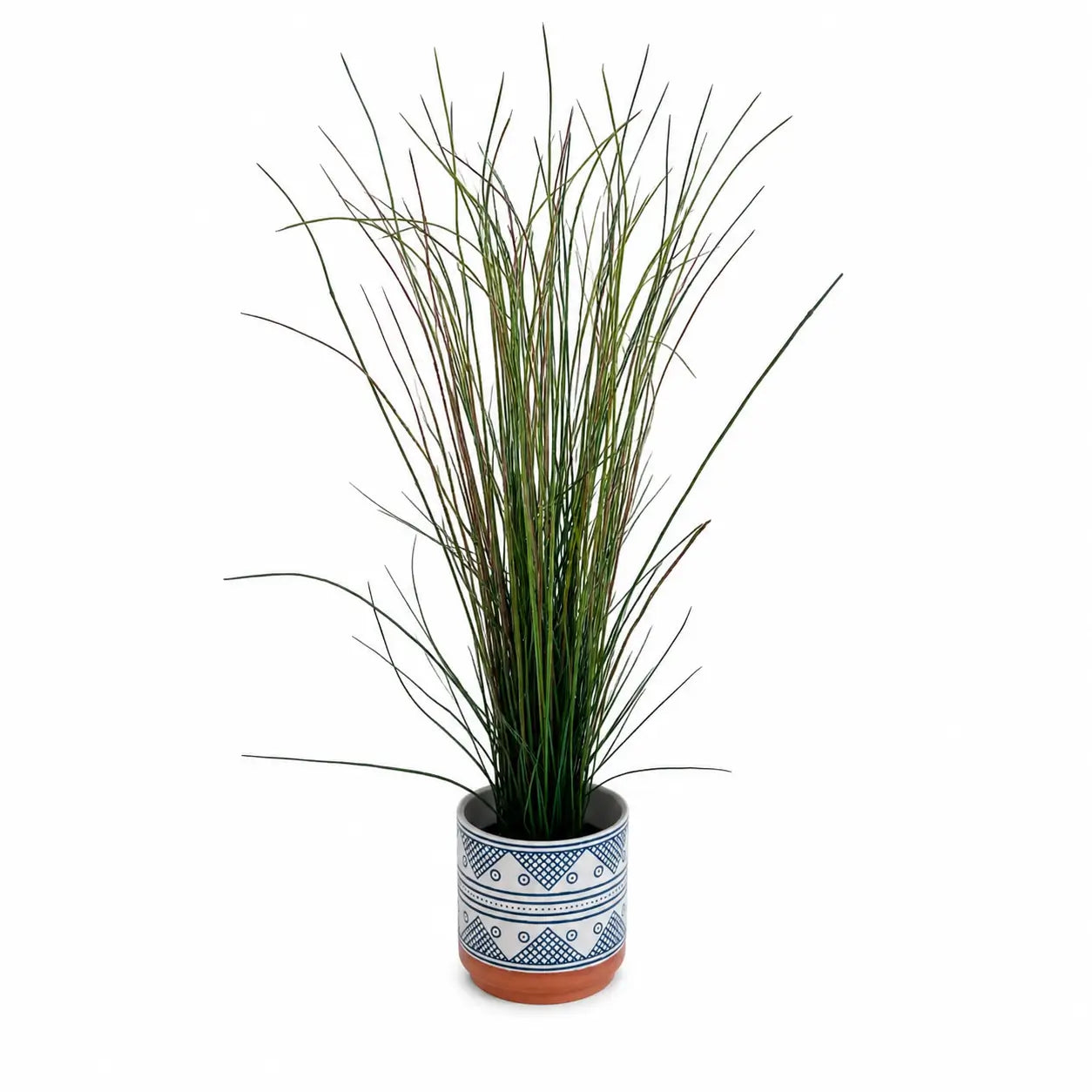 IKEA FEJKA Artificial Potted Plant | Grass, Geometric Planter, 17 cm - used 2 months