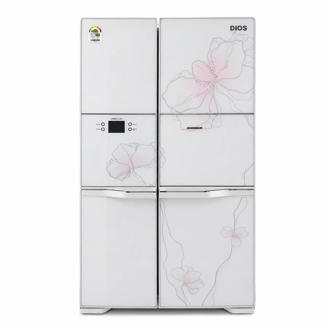 LG DIOS R-T758PHHW Side-by-Side Refrigerator | 752L, Art DIOS Series, Linear Compressor - used 1.6 Years