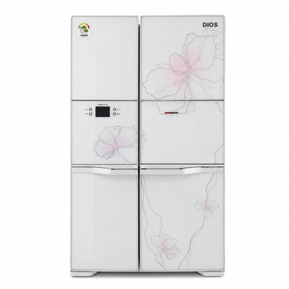 LG DIOS R-T758PHHW Side-by-Side Refrigerator | 752L, Art DIOS Series, Linear Compressor - used 1.6 Years