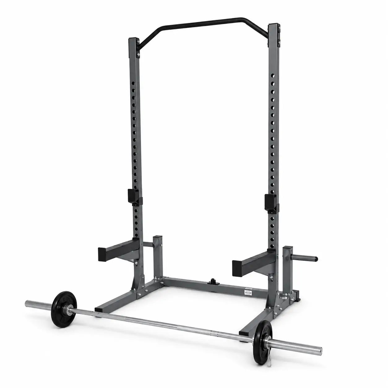 DTX Fitness Squat Rack Power Cage with Pull-Up Bar | Grey/Black, Multi-Function - used 3 months