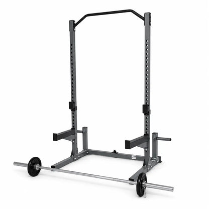 DTX Fitness Squat Rack Power Cage with Pull-Up Bar | Grey/Black, Multi-Function - used 3 months