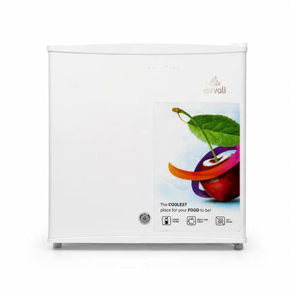 Evvoli EVRFM-45LW Compact Mini Refrigerator | 45L, A+ Efficiency, White - used 8 months