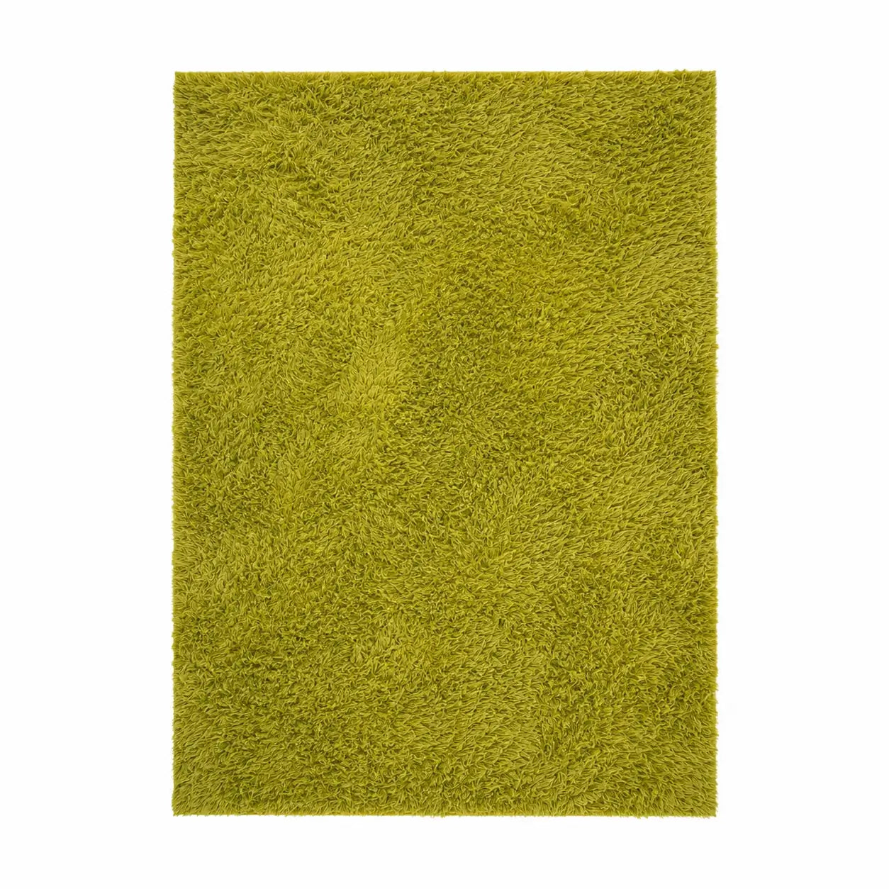 Oriental Weavers Cosmo Chartreuse Green Shag Area Rug | 245x155 cm
