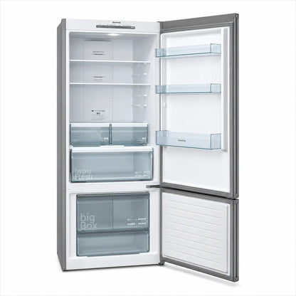 Siemens KG55NVL21M/03 iQ300 Bottom-Freezer Refrigerator | 530L Gross, NoFrost, Inox - used 6 months