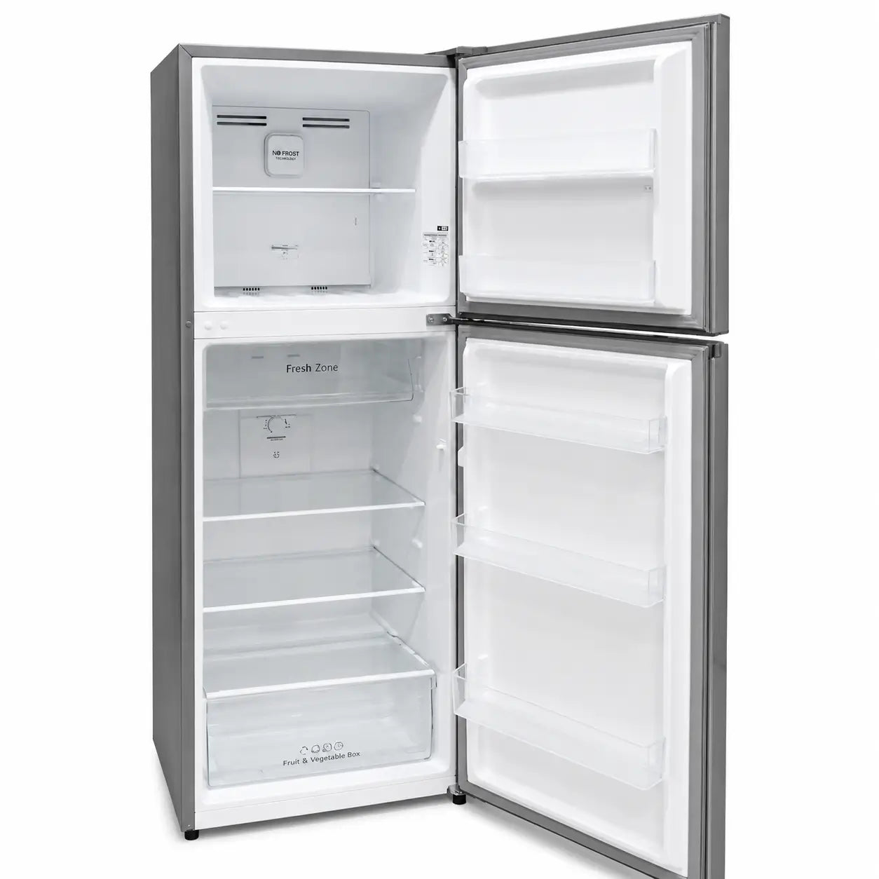 Hisense RT418N4ASU1 Top Mount Refrigerator | 418L Gross, No Frost, Silver - used 7 months