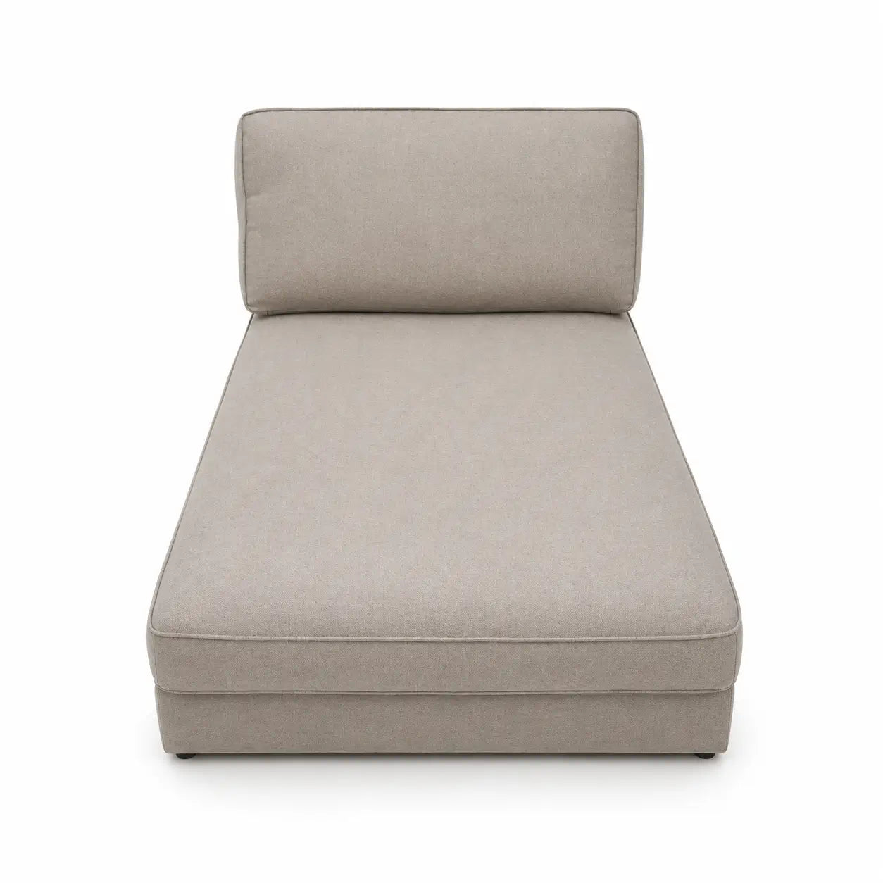 Armless Chaise Lounge Module | Modular Sofa Component, Low-Profile Daybed - used 7 months
