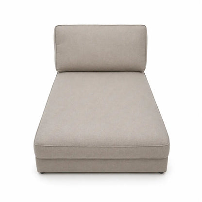 Armless Chaise Lounge Module | Modular Sofa Component, Low-Profile Daybed - used 7 months