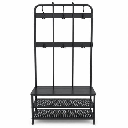 IKEA PINNIG Coat Rack with Shoe Storage Bench - used 2 months