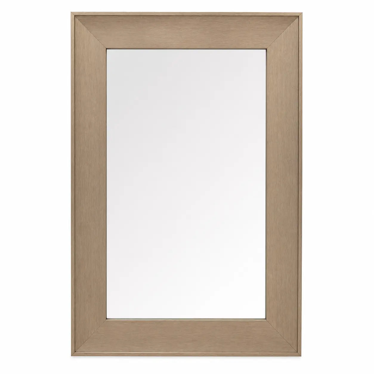 Wall Mirror | Weathered Oak Wood Frame, 90x60 cm - used 2 months