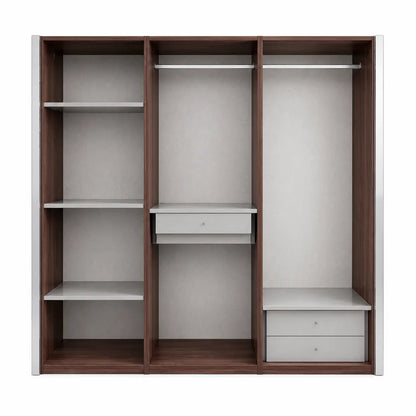 Danube Home 6-Door Wardrobe with Mirrors - used 8 months