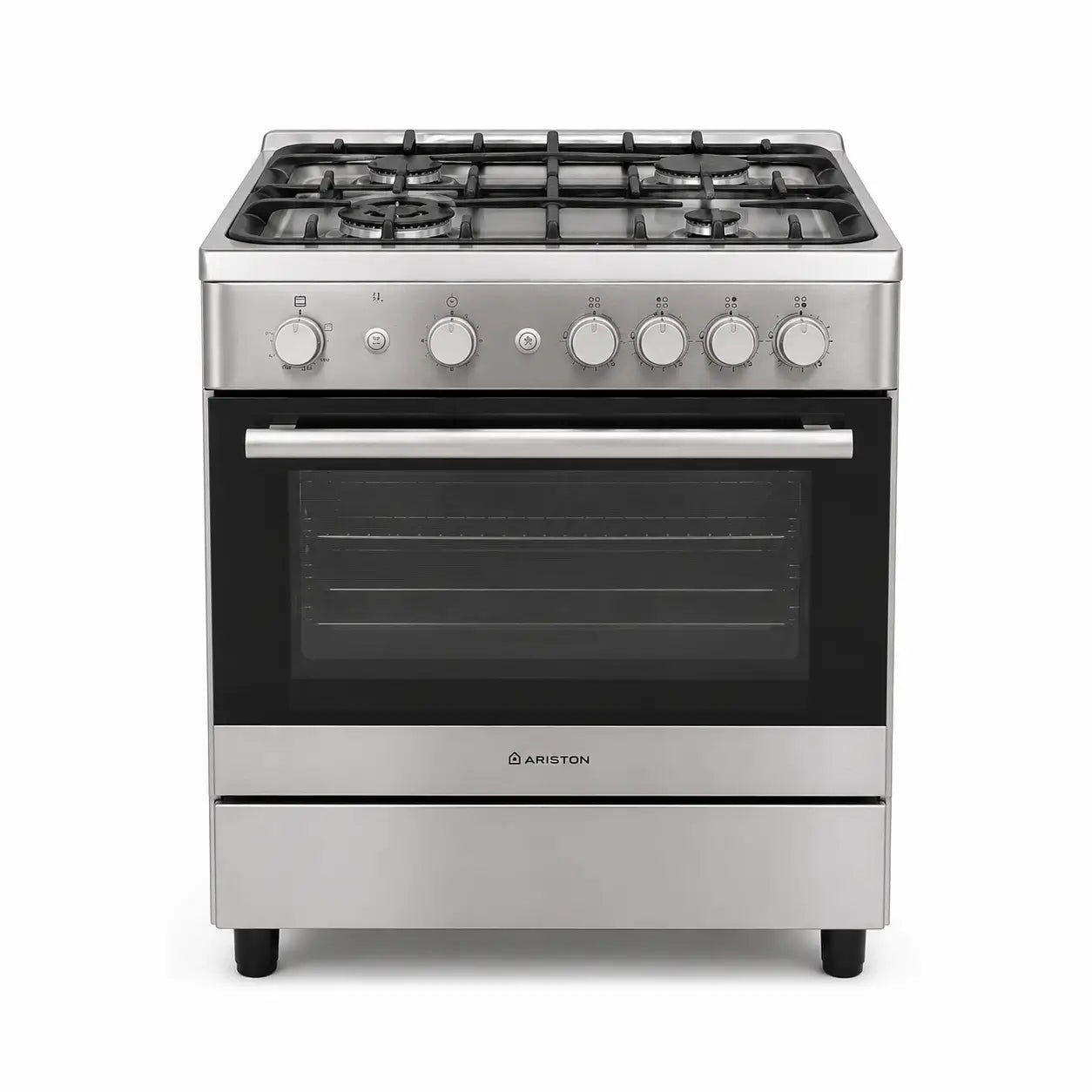 Ariston A6TG1F C(X) EX Freestanding Gas Cooker | 60x60 cm, Stainless Steel - used 8 months