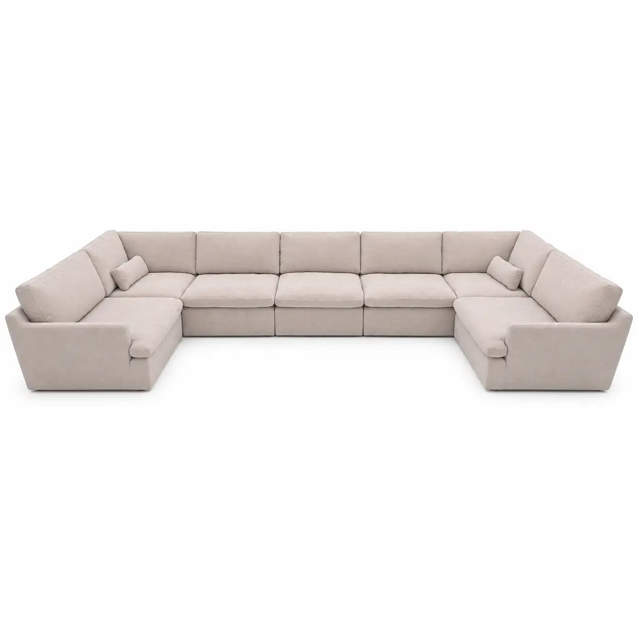 Home Center Swin 9-Seater U-Shaped Modular Sofa - used 1.5 Years