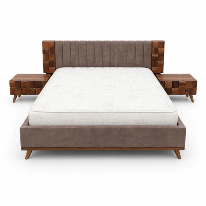 Home Box King Bed Set with Hydraulic Storage, Dresser & Nightstands - used 11 months