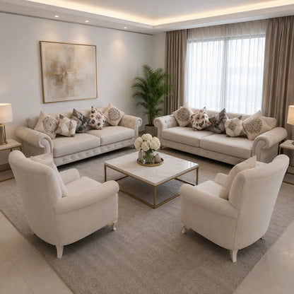 Danube Home 8-Seater Sofa Set - used 10 months