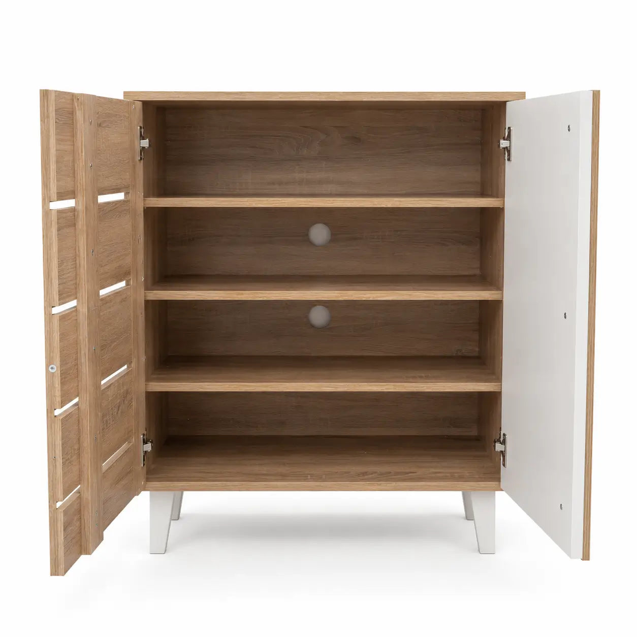 Home Box Alford 12-Pair Shoe Cabinet  - used 6 months