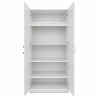 Home Box Kulltorp 2-Door Wardrobe with Mirror | White - used 3 months