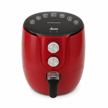 Ikon 3.5L Air Fryer | Red, Adjustable Temperature & Timer - used 4 months