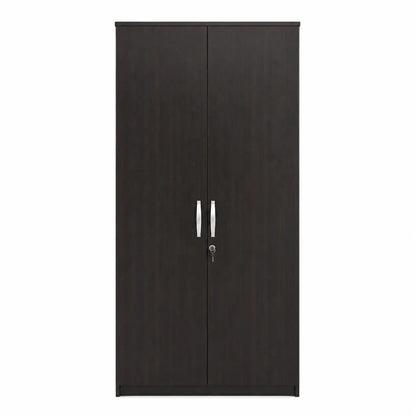 AFT Simplicity 2-Door Wooden Wardrobe | Black - used 7 months