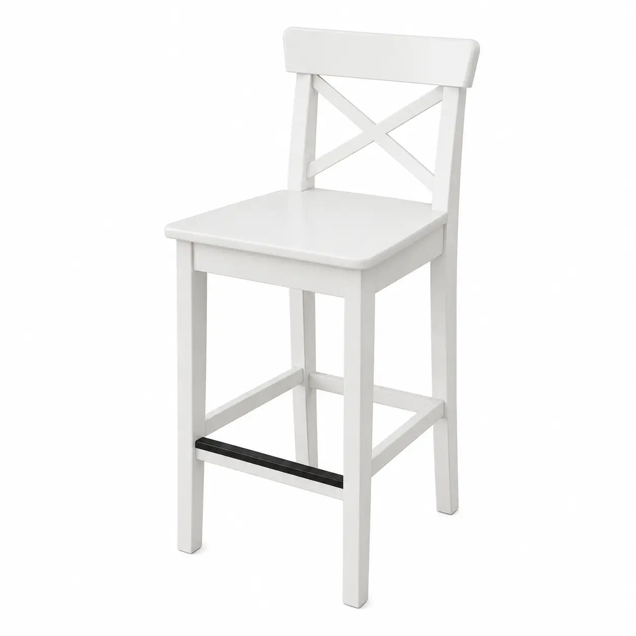 IKEA ROSENTORP Bar Stool with Backrest - used 5 months