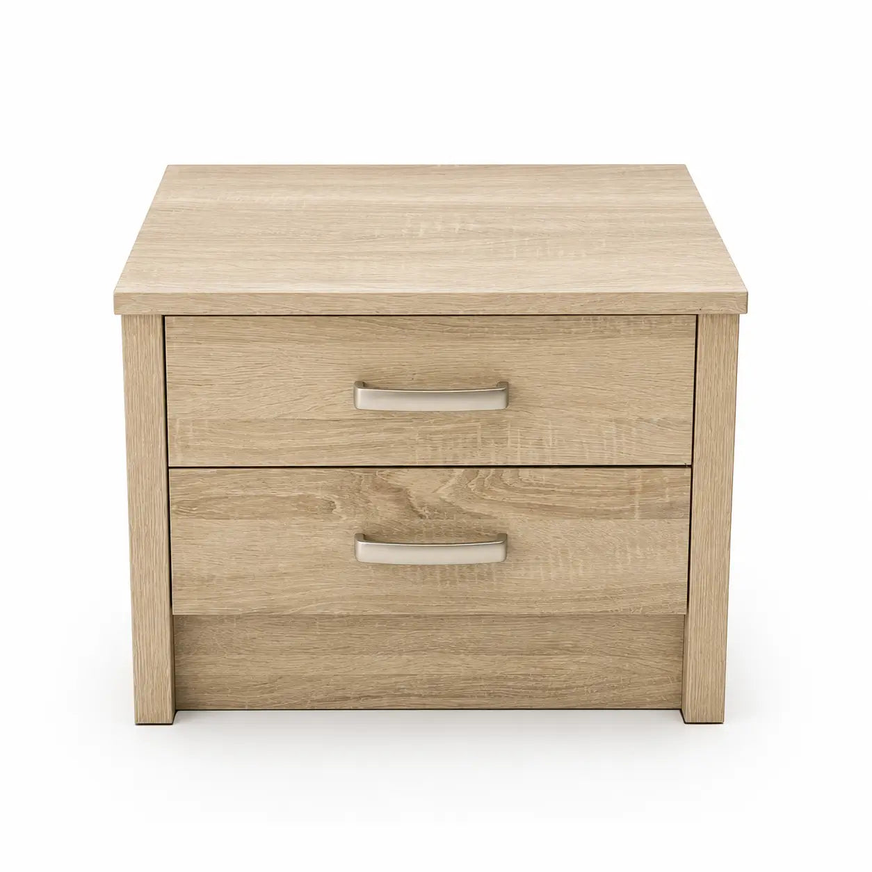 Home Box Cooper 2-Drawer Nightstand | Brown, 52x39.5x40 cm - used 2 months