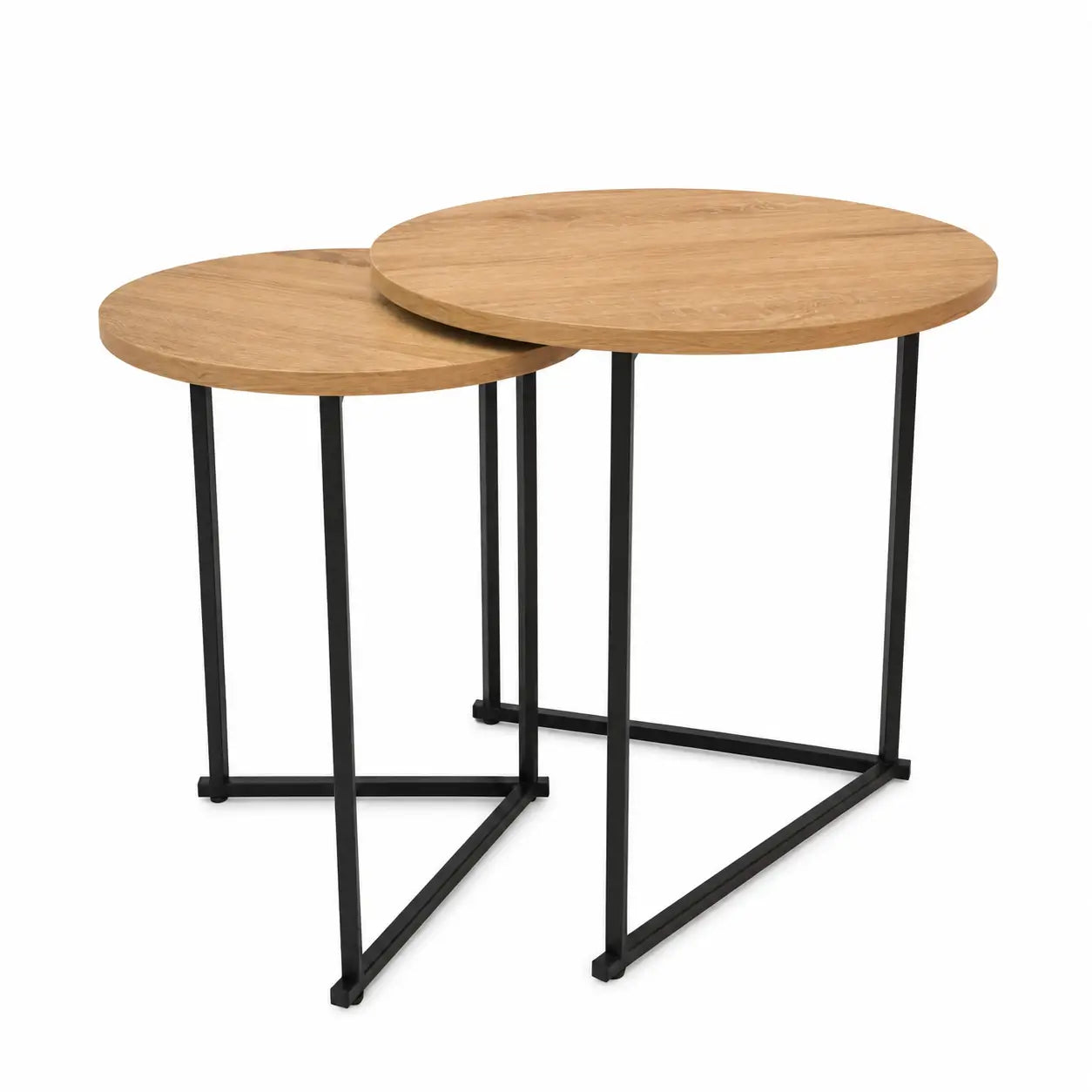 Mesen Nesting Table Set of 2 | Sonoma Oak, Brown - used 1 months