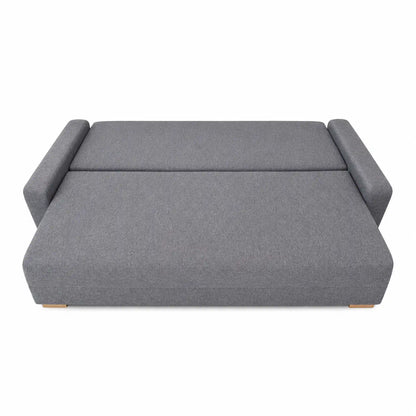 IKEA GRÄLVIKEN 3-Seat Sofa-Bed with Storage | Grey - used 6 months