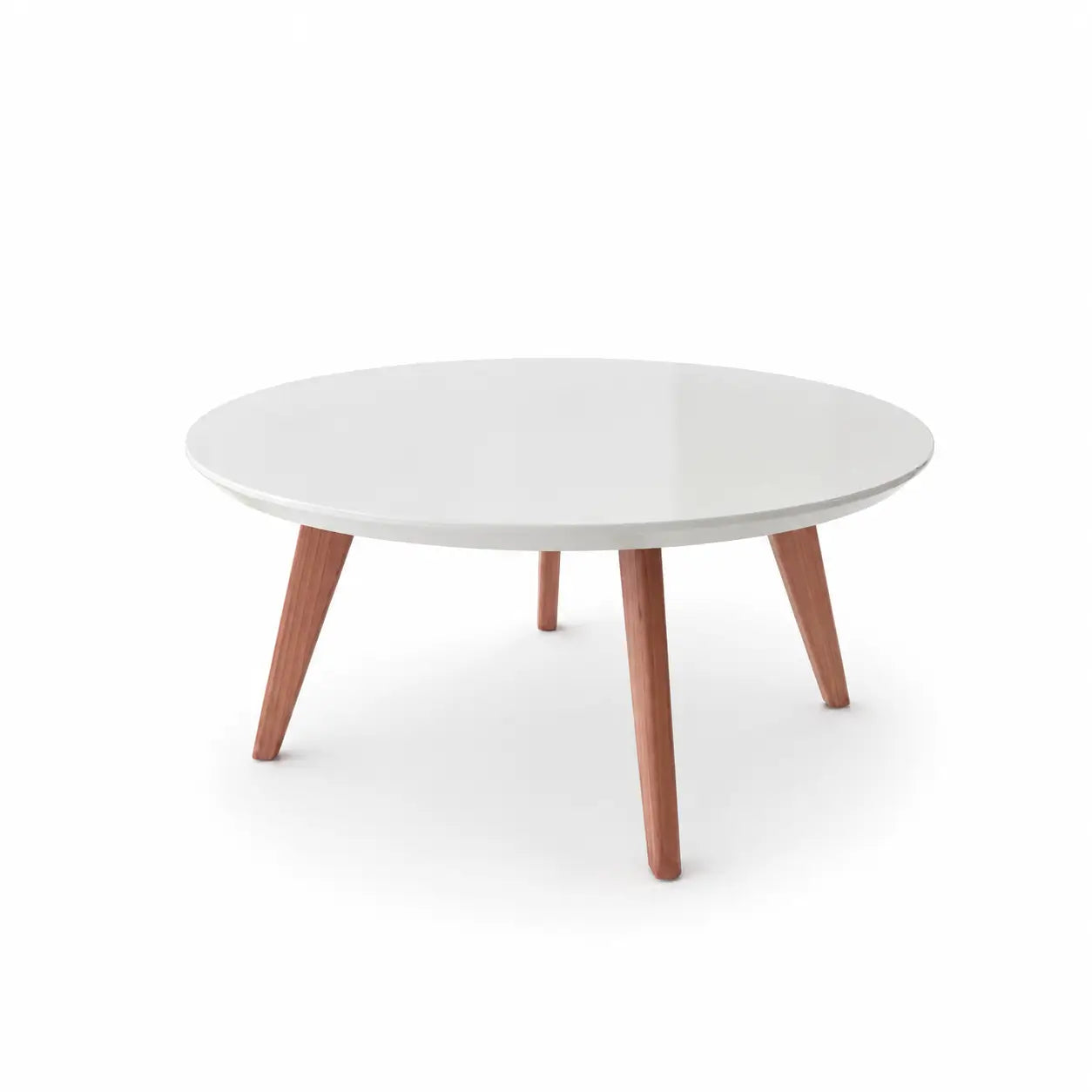 Manhattan Comfort Moore Mid-Century Modern Round Coffee Table - used 3 months