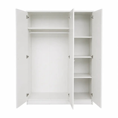 IKEA KLEPPSTAD Wardrobe with 3 Doors | White - used 5 months