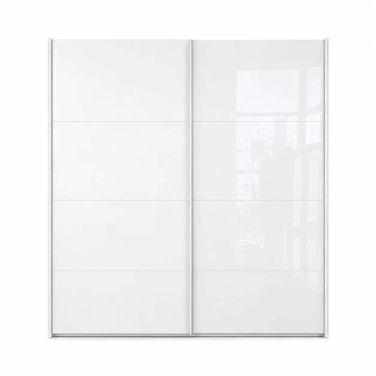 Home Center Scilato 2-Door Sliding Wardrobe with Drawers | Large - used 9 months