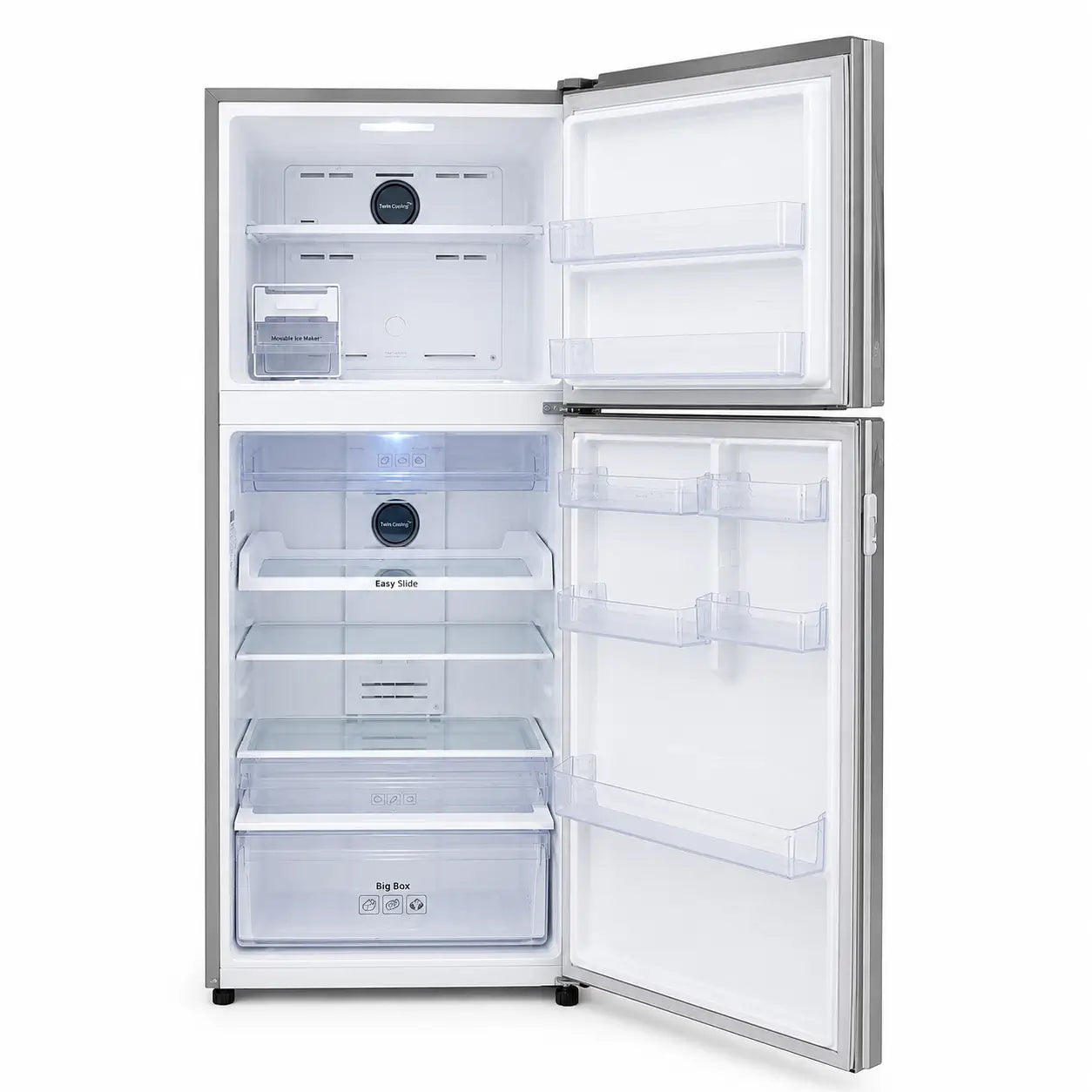 Samsung RT72K6357SL Top Mount Refrigerator | 720L Gross, Twin Cooling Plus™, Silver - used 7 months