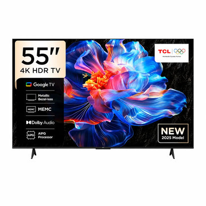 TCL 55P6K 55-Inch 4K HDR Google TV | 2025 Model, AiPQ Processor