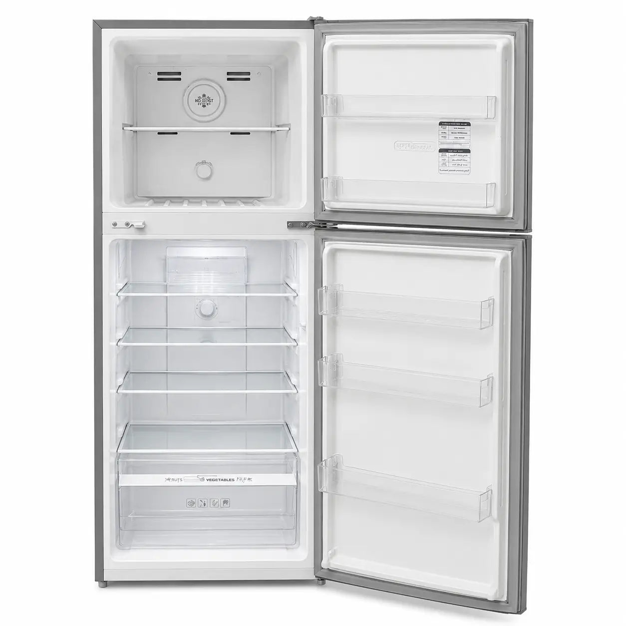 Super General SGR 360I Top Mount Refrigerator | 360L Gross, No-Frost, Silver - used 7 months