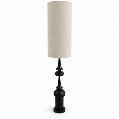 Home Centre Gannet Resin Floor Lamp – Black & Beige – 156 cm