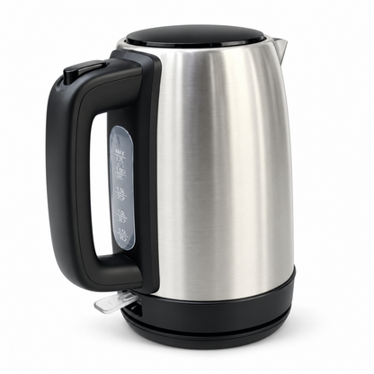 Philips HD9350/92 1.7L Stainless Steel Electric Kettle – Silver & Black