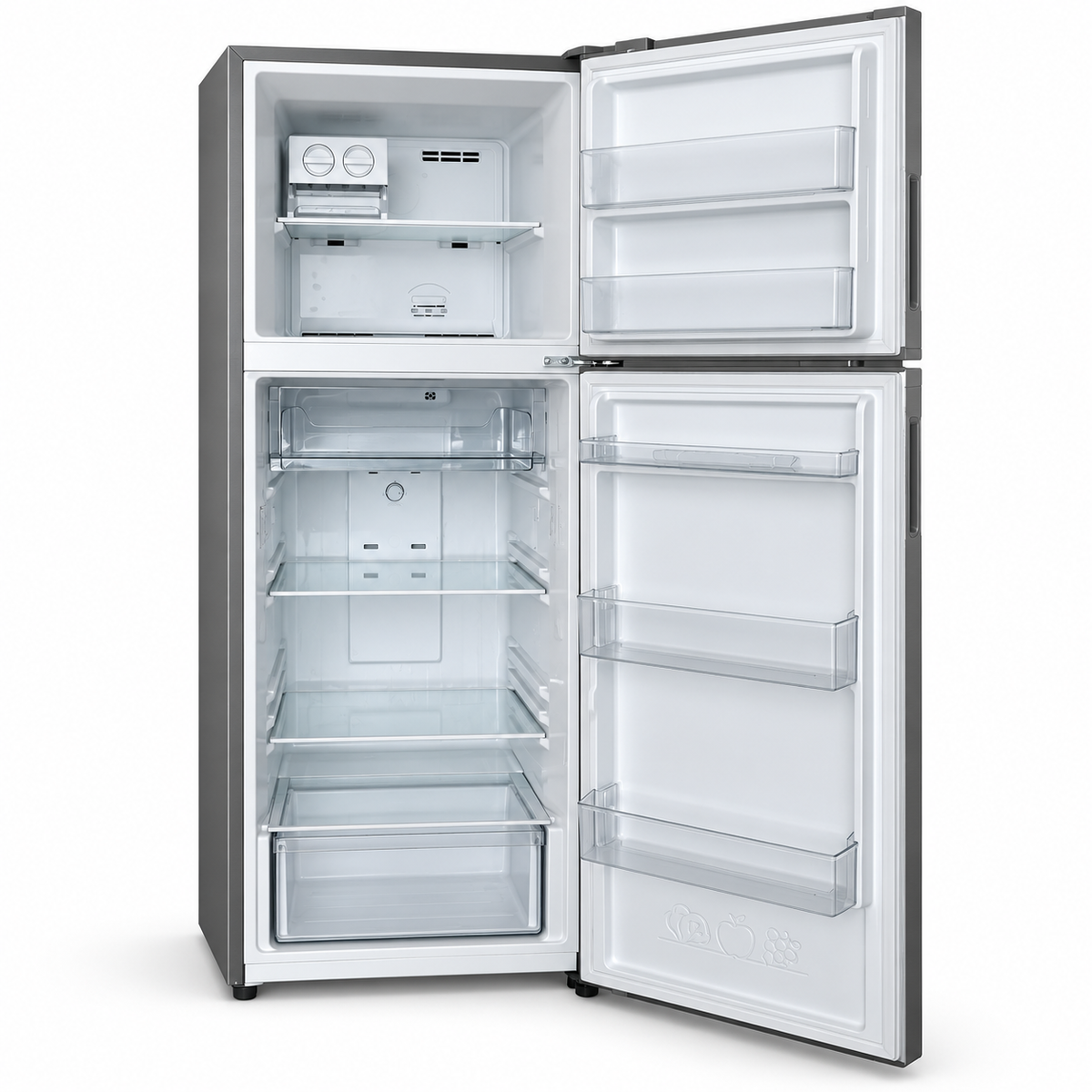Haier HRF-468NS 357L Twin Inverter Top Mount Refrigerator – Silver