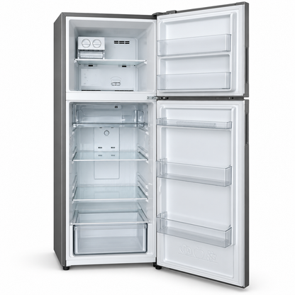 Haier HRF-468NS 357L Twin Inverter Top Mount Refrigerator – Silver