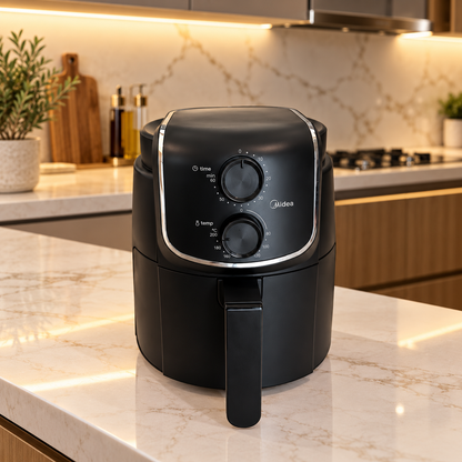 Midea MF-TN40D2 4.7L Air Fryer – 1500W – Black