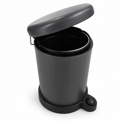 IKEA TOFTAN 4L Soft-Close Pedal Waste Bin – Grey – 19 × 27 cm