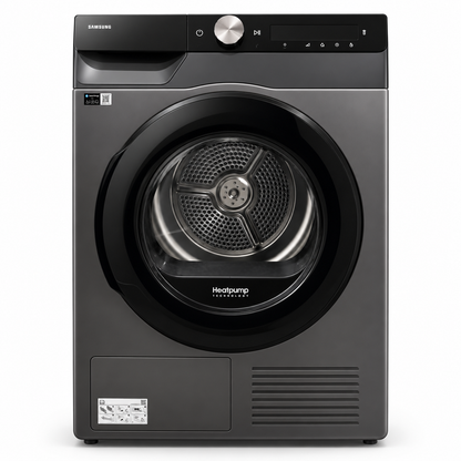 Samsung DV80T5220AX 8kg Heat Pump Tumble Dryer with AI Control & SmartThings – Inox