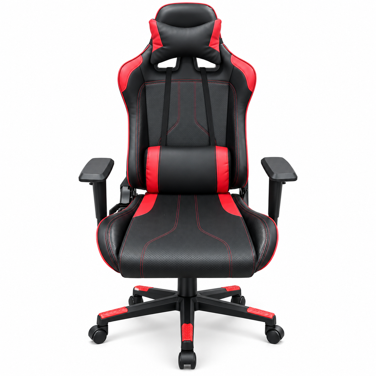 PAN Home Osborne Gaming Chair – Black & Red – Ergonomic High-Back Design