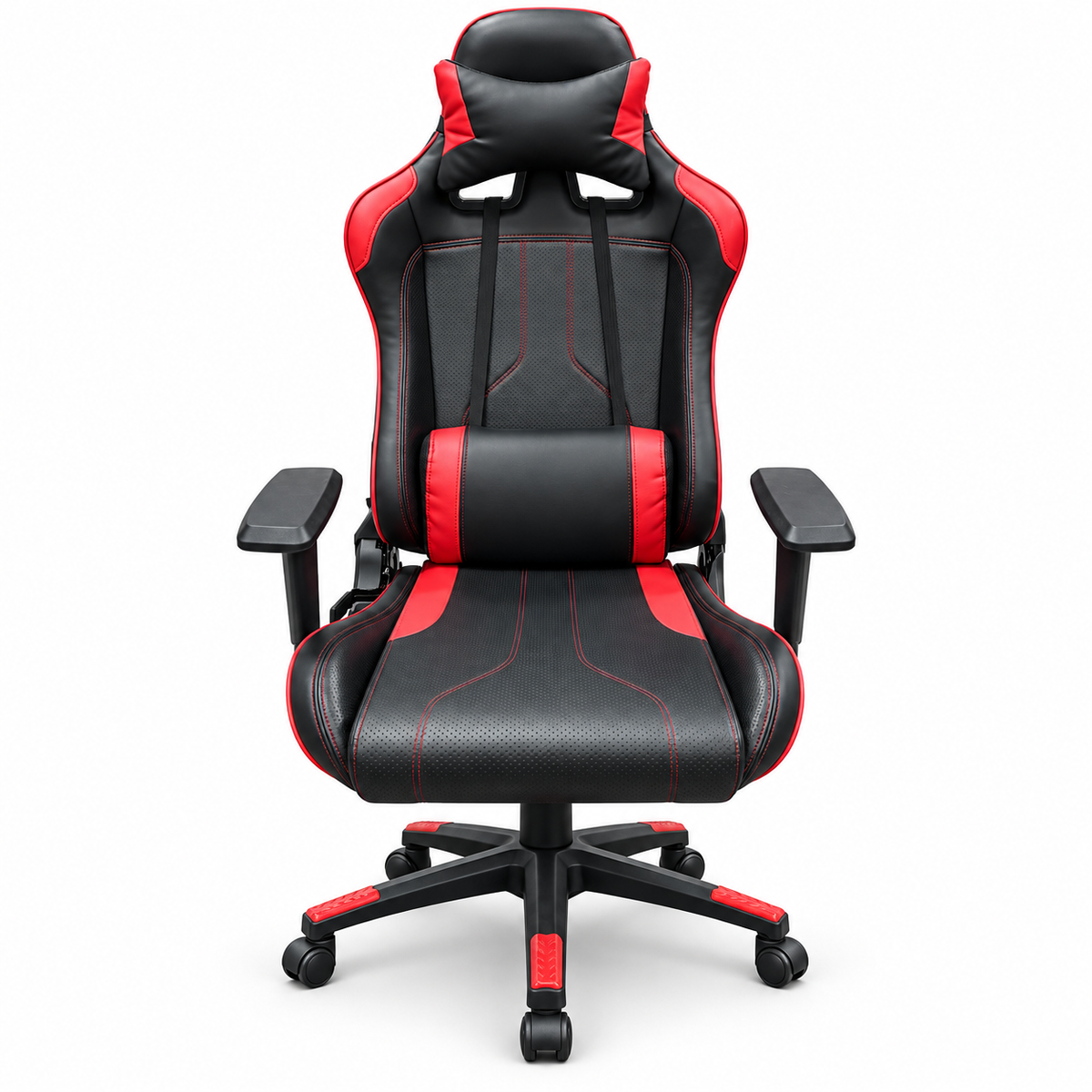 PAN Home Osborne Gaming Chair – Black & Red – Ergonomic High-Back Design